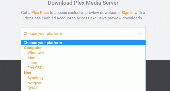 Plex选择版本