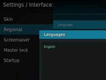 Kodi设置语言时只有英文无法设置中文怎么办？